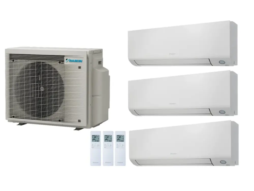 Značkový Klimatizace Daikin Perfera 1+3 (2kW + 2,5kW + 2,5kW) Multi-split R32 včetně montáže