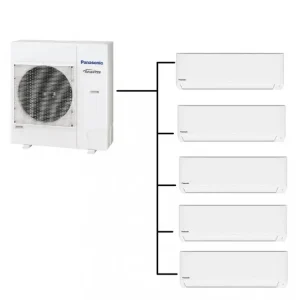 Sleva Klimatizace Panasonic TZ 1+5 (2kW + 2kW + 2kW + 2kW + 2kW) Multi-split R32