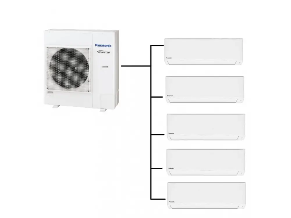 Sleva Klimatizace Panasonic TZ 1+5 (2kW + 2kW + 2kW + 2kW + 2kW) Multi-split R32