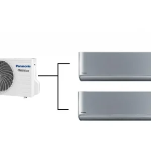 Klimatizace Panasonic Etherea silver 1+2 (2,5kW + 3,5kW) Multi-split R32 Sezónní Sleva