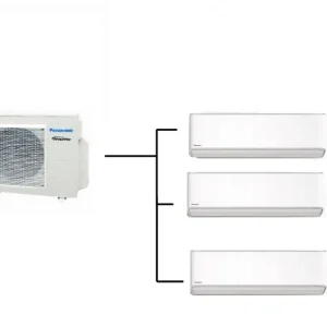 Vrácení Zdarma Klimatizace Panasonic Etherea white 1+3 (2kW + 2kW + 2,5kW) Multi-split R32
