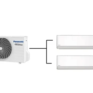 Finální Výprodej Klimatizace Panasonic Etherea white 1+2 (2kW + 2,5kW) Multi-split R32 včetně montáže