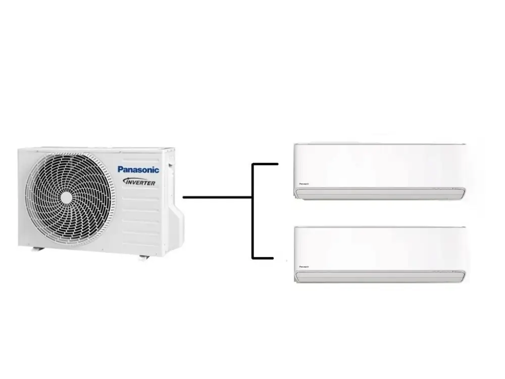 Finální Výprodej Klimatizace Panasonic Etherea white 1+2 (2kW + 2,5kW) Multi-split R32 včetně montáže