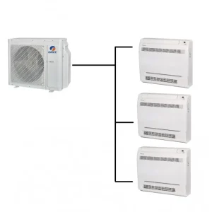 Parapetní Klimatizace Gree 1+3 (2,7kW + 2,7kW + 2,7kW) Multi-split R32 Nízká Cena