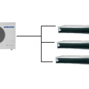 Bezpečná Platba Kanálová Klimatizace Samsung 1+3 (2,6kW + 2,6kW + 2,6kW) Multi-split R32