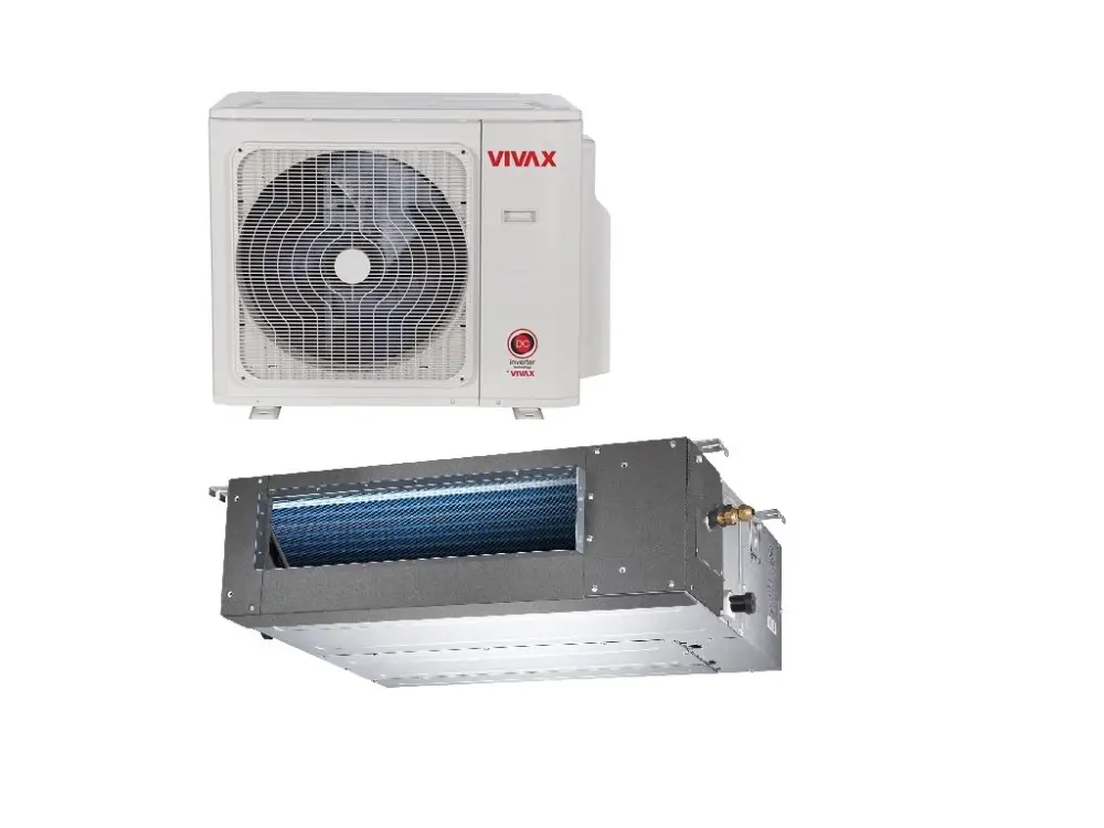 Kanálová Klimatizace Vivax 1+1 3,5kW R32 včetně montáže Nejlepší Cena