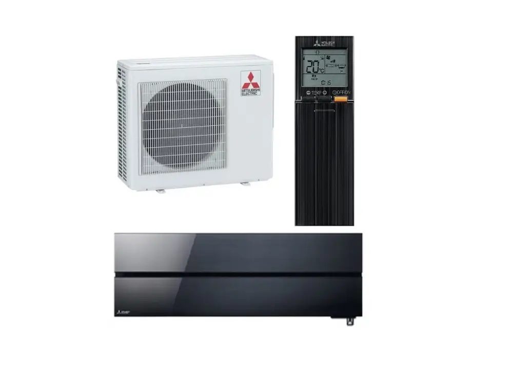 Klimatizace Mitsubishi Diamond onyx black 3,5kW 1+1 R32 včetně montáže Levný