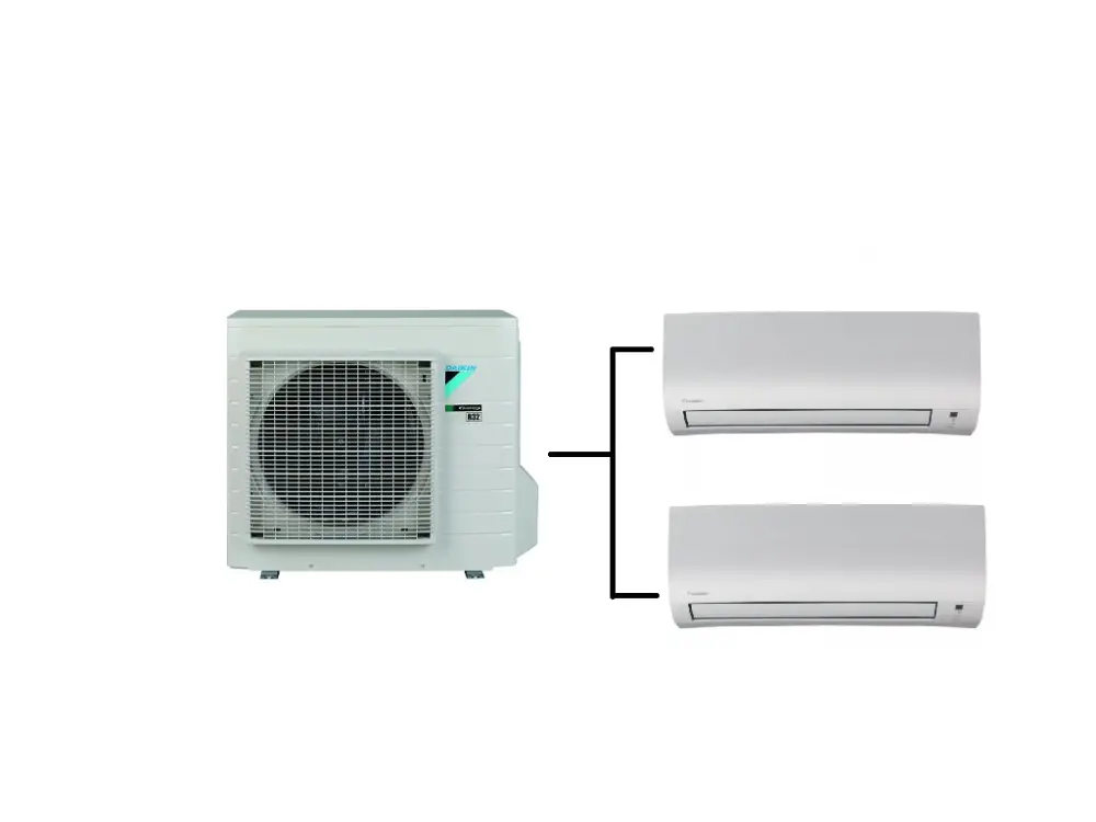 Klimatizace Daikin Comfora 1+2(2kW + 2,5kW) Multi-split R32 Vrácení Zdarma