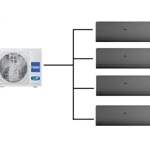 Top Prodej Klimatizace Haier Flexis plus černá 1+4(2,6kW + 2,6kW + 2,6kW + 2,6kW) Multi-split R32