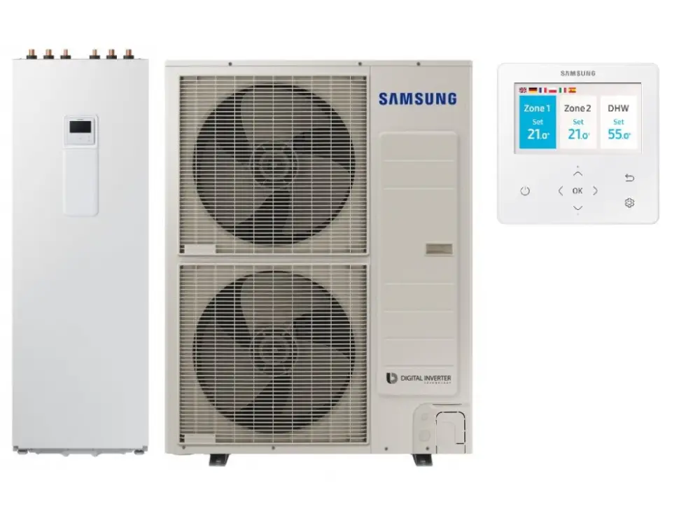 Značkový Tepelné čerpadlo Samsung EHS climatehub mono 200l 12kW R32