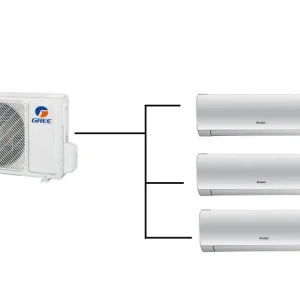 Klimatizace Gree Fairy II bílá 1+3 ( 2,7kW + 2,7kW + 3,5kW ) Multi-split R32 včetně montáže Top Prodej
