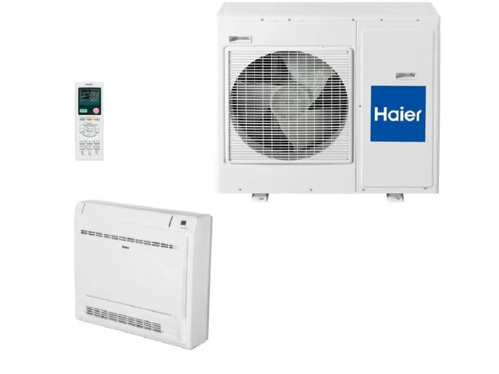 Značkový Haier parapetní klimatizace 1+1 4,2 kW R32 včetně montáže