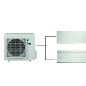 Výprodej Klimatizace Daikin Stylish white 1+2 (2,5kW + 3,5kW) Multi-split R32 včetně montáže