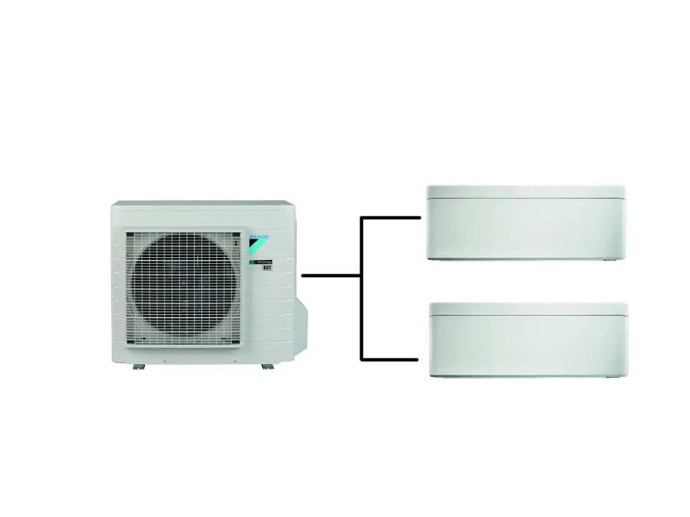 Výprodej Klimatizace Daikin Stylish white 1+2 (2,5kW + 3,5kW) Multi-split R32 včetně montáže