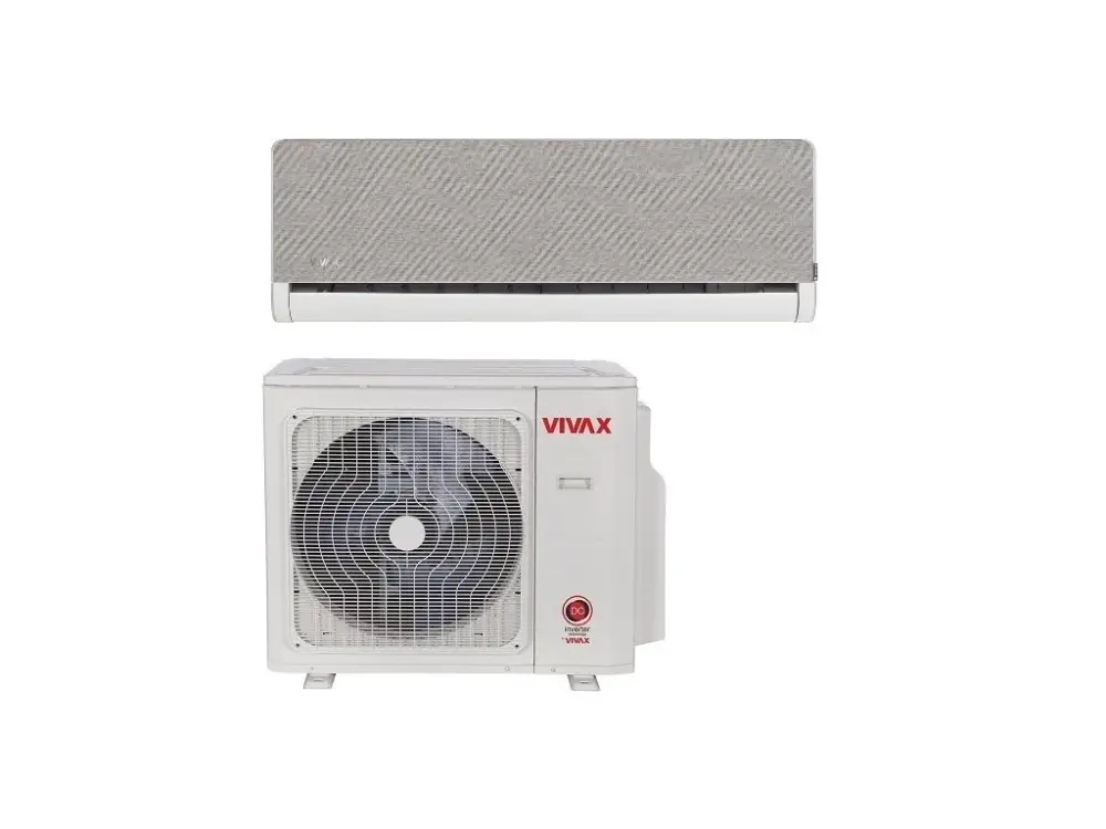 Klimatizace Vivax design H+ silver 1+1 3,5kW R32 Vrácení Zdarma