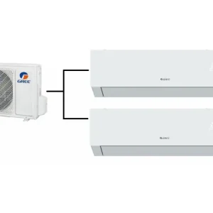Tovární Cena Klimatizace Gree Clivia 1+2 (2,7kW + 3,5kW) Multi-split R32 včetně montáže