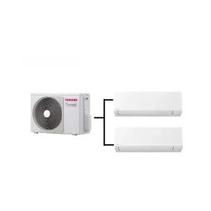 Klimatizace Toshiba Shorai Edge white 1+2 (2,5kW + 2,5kW) Multi-split R32 včetně montáže Objednat Nyní