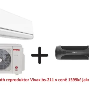 Akční Nabídka Klimatizace Vivax design H+ white 1+1 5,3kW R32 včetně montáže+dárek zdarma