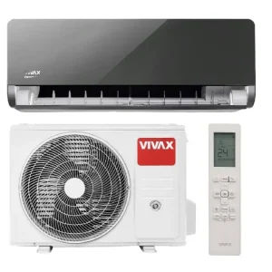 Cenový Hit Klimatizace Vivax design H+ gray mirror 1+1 3,5kW R32