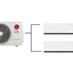 Klimatizace LG AI Air Premium 1+2 ( 2,5kW + 3,5kW) Multisplit R32 Výhodná Nabídka