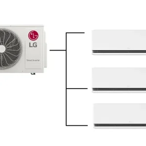 Akční Cena Klimatizace LG AI Air Premium 1+3 ( 2,5kW + 2,5kW + 3,5kW ) Multisplit R32