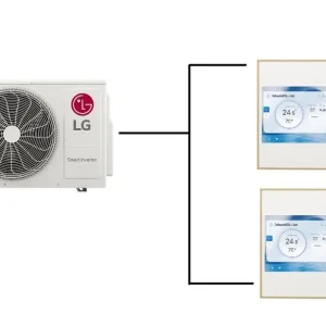 Klimatizace LG Artcool Gallery Premium 1+2 ( 2,5kW + 3,5kW ) Multisplit R32 Super Cena