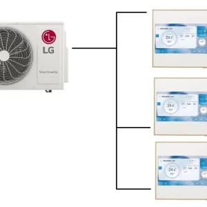 Klimatizace LG Artcool Gallery Premium 1+3 ( 2,5kW + 2,5kW + 3,5kW ) Multisplit R32 Must-Have