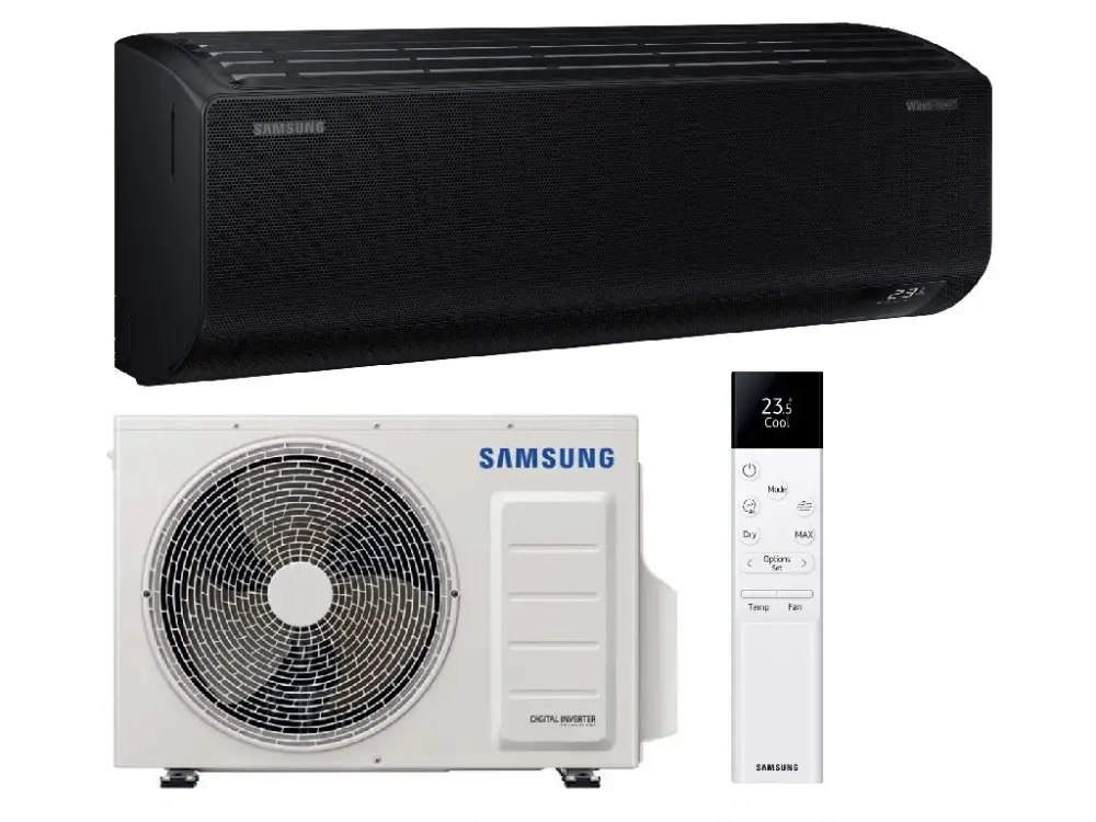 Bezpečná Platba Klimatizace Samsung Wind Free Avant black S2 1+1 2kW R32