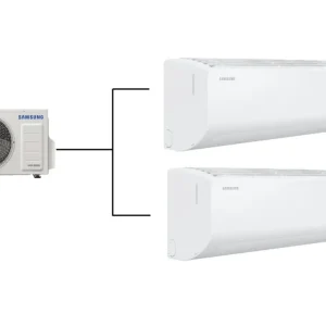 Značkový Klimatizace Samsung Cebu S2 1+2 ( 2kW + 2,5kW ) Multisplit R32