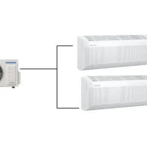 Klimatizace Samsung Wind Free Comfort S2 1+2 ( 2kW + 2,5kW ) Multi-split R32 včetně montáže Sleva