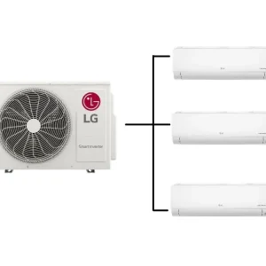 Klimatizace Multisplit LG Standard Plus 1+3 (2,1kW + 2,1kW + 2,5kW)R32 včetně montáže Časově Omezené