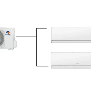 Klimatizace Gree Airy 1+2 ( 2,7kW + 3,5kW) Multi-split R32 Speciální Cena