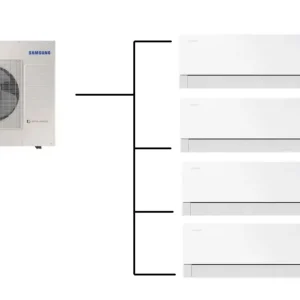 Nejlepší Volba Klimatizace Samsung Wind Free Premiere+ 1+4 ( 2,5kW + 2,5kW + 2,5kW + 2,5kW ) Multi-split R32 včetně montáže