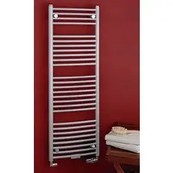 Vrácení Zdarma Koupelnový radiátor PMH DANBY 450x1640, Bílá lesk