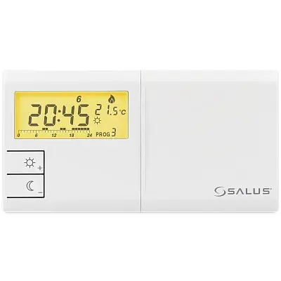 SALUS Týdenní programovatelný termostat 091FLv2, Drátové Vrácení Zdarma