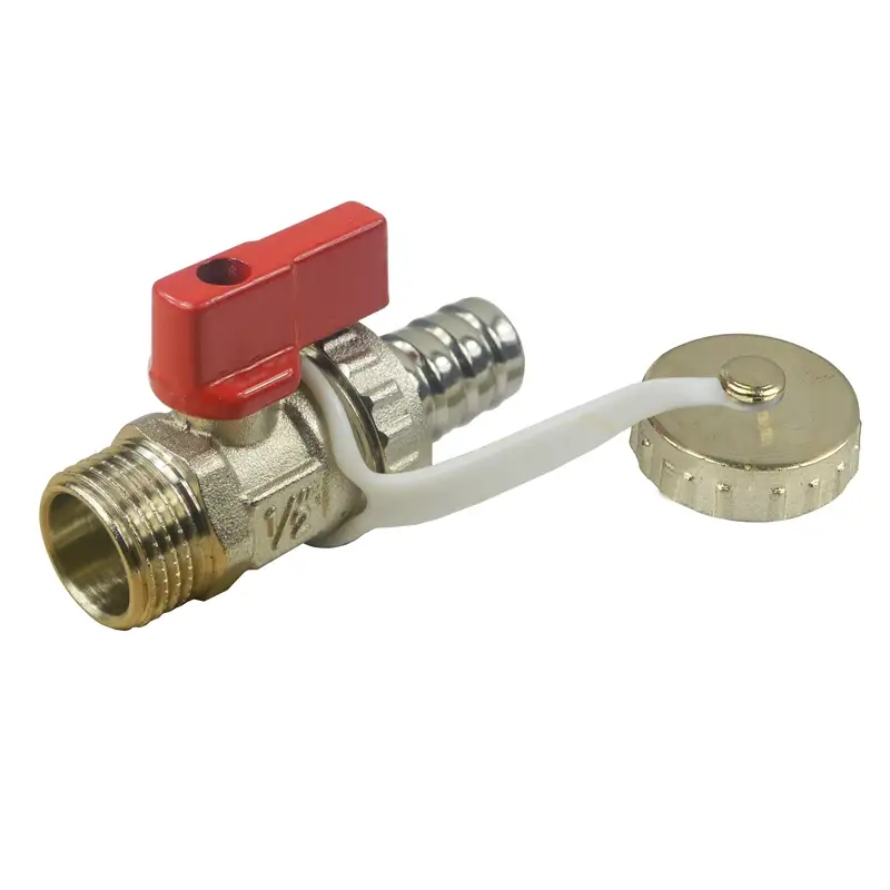 Kulový kohout voda motýl vypouštěcí DN 10 - 3/8" Oblíbený