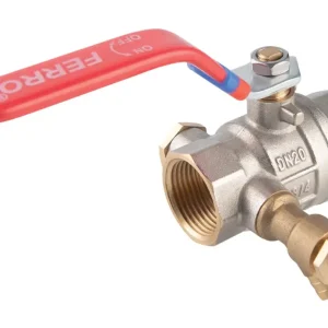 Autentický NOVASERVIS Plnoprůtočný kohout s vypouštěním 6/4" - JY1127/40