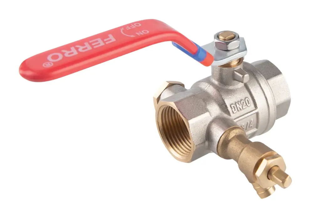 Autentický NOVASERVIS Plnoprůtočný kohout s vypouštěním 6/4" - JY1127/40