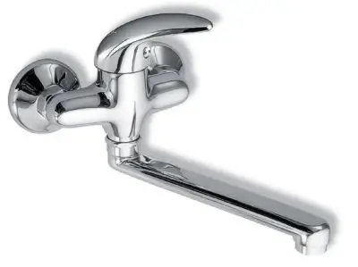 Výprodej NOVASERVIS Umyvadlová dřezová baterie 100 mm Metalia 55 chrom - 55077,0