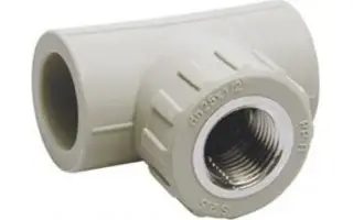 PPR T-kus přechodový 20x1/2" ZD - závit vnitřní Autentický