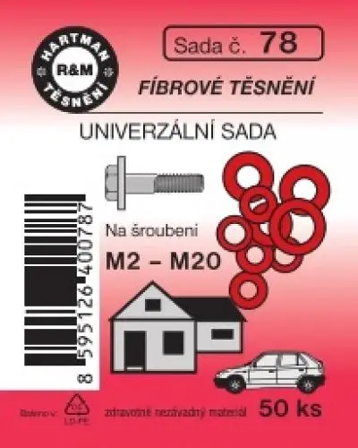 Hartman Sada č.78: sada kroužků- FÍBROVÁ - 50 ks Odeslání Ihned