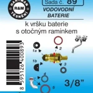 Dokud Zásoby Vydrží Hartman Sada č.89: sada kompletní k vrškům baterií - 3/8"