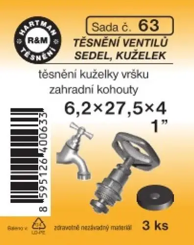 Časově Omezené Hartman Sada č.63: sada k vrškuKE 294 T - 1" - 6.2x27.5x4 - 3x 4415