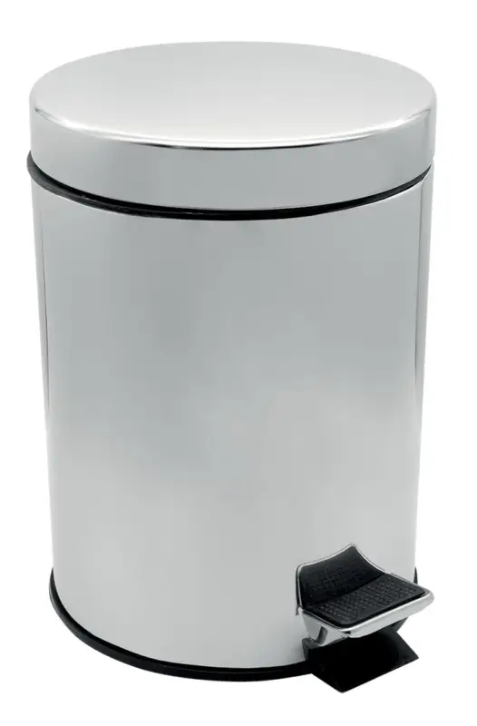 Přímo Od Výrobce NOVASERVIS Odpadkový koš kulatý 12 l chrom - 6161,0