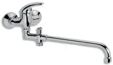 NOVASERVIS Paneláková baterie bez příslušenství 100 mm Metalia 55 chrom - 55037/1,0 Akce