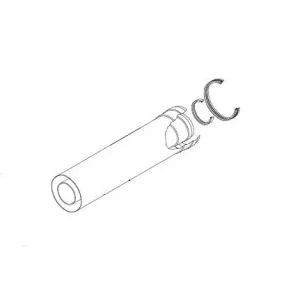 Odeslání Ihned Bosch AZB 604/1 Prodloužení ø 80/125 - 500mm