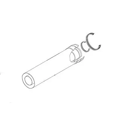 Aktuální Bosch AZB 606/1 Prodloužení ø 80/125 - 2000mm