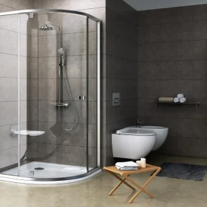 Akční Cena Ravak sprchový kout čtvrtkruh PSKK3-100 satin+transparent