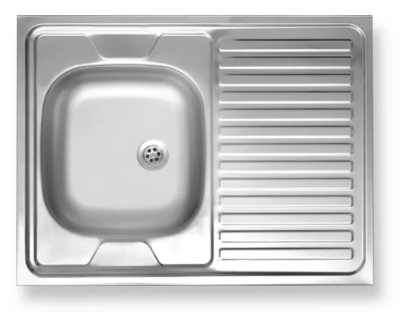 Expresní Doručení NOVASERVIS Dřez 60x80 celoplošný s okapem pravý nerez - DR60/80