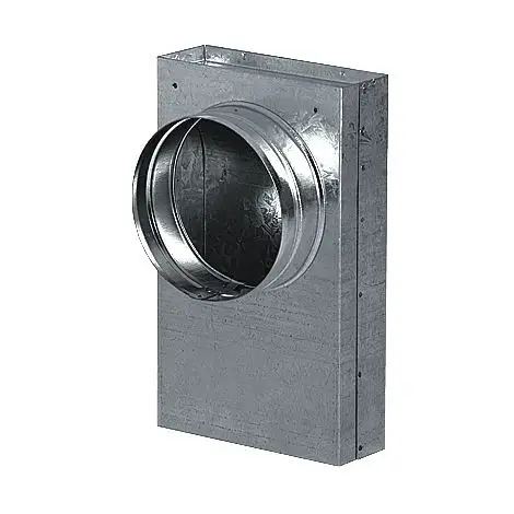 Cenový Hit HS Flamingo Redukce hranatá 150x50 mm 90*, kanál - flex 100 mm